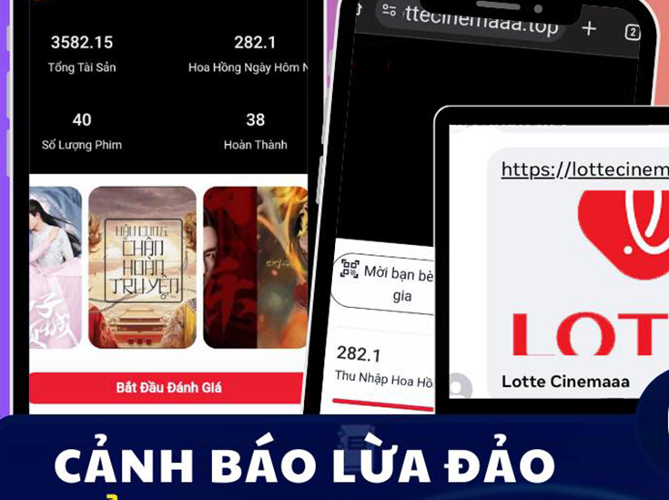 Cảnh báo lừa đảo khi làm nhiệm vụ xem phim online